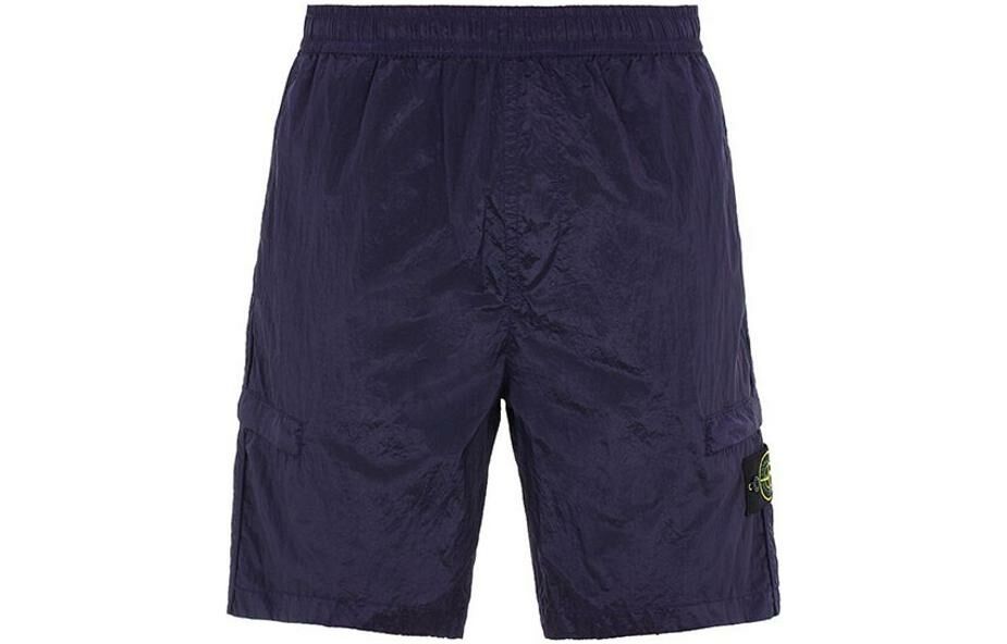 【代購】STONE ISLAND SS22 Casual Shorts Men's Blue