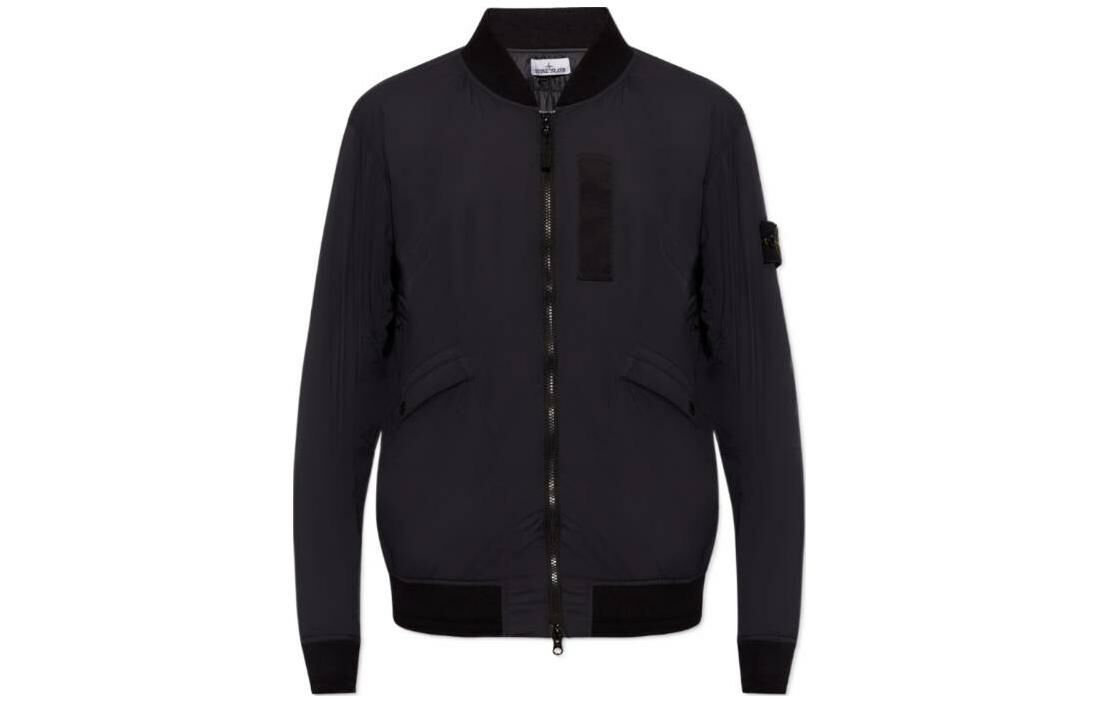 【代購】STONE ISLAND SS24 Jackets Coats Men's Black