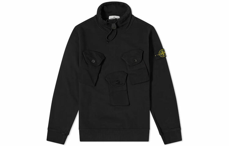 【代購】STONE ISLAND Sweatshirt Men's Black