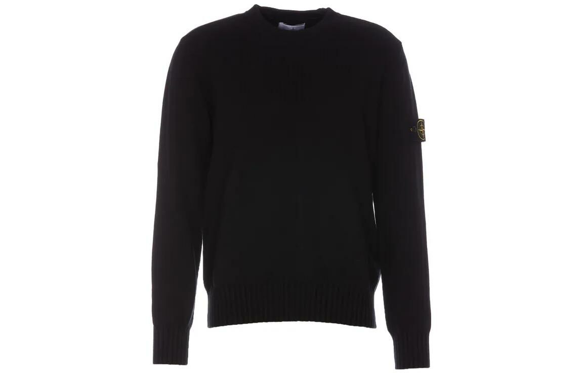 【代購】STONE ISLAND Logo Patch Crewneck Jumper