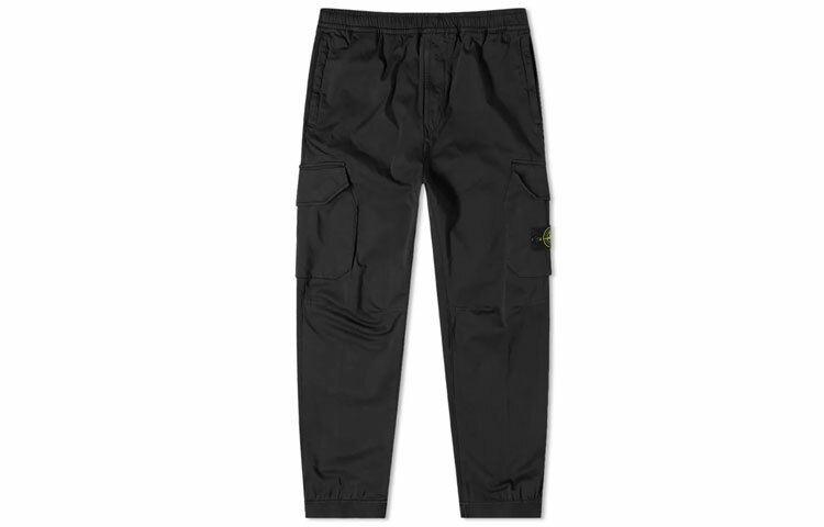 【代購】STONE ISLAND Casual Pants Men Black