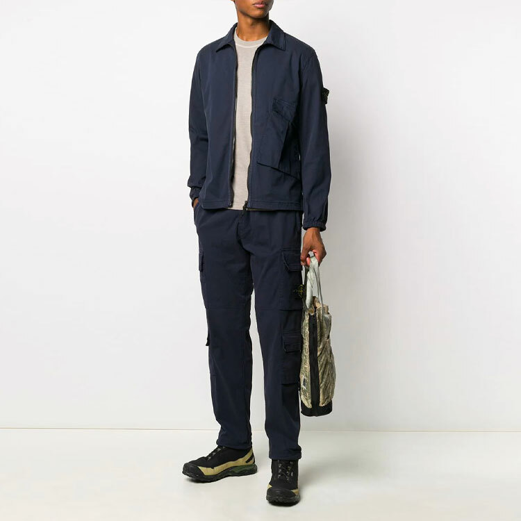 【代購】STONE ISLAND Jackets Men Dark Blue