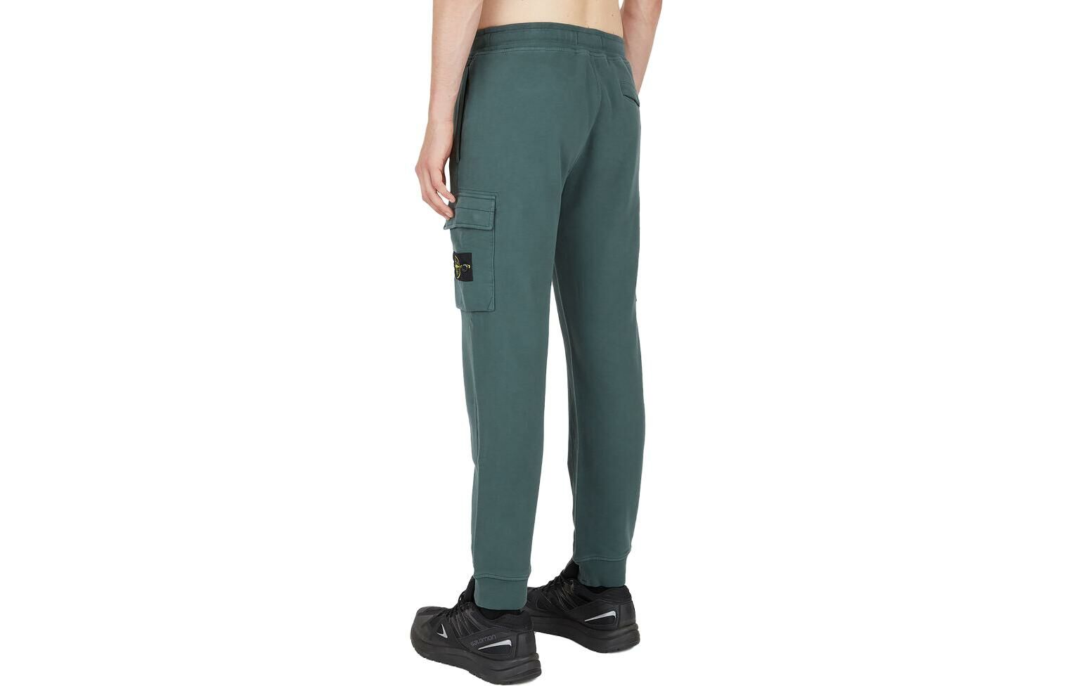 【代購】STONE ISLAND Casual Pants Men Petroleum Green