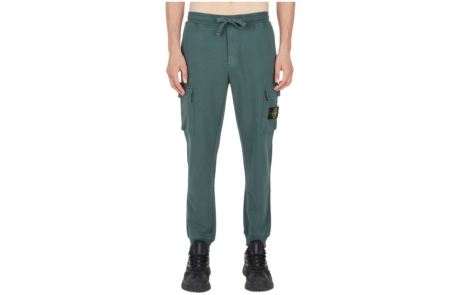 【代購】STONE ISLAND Casual Pants Men Petroleum Green
