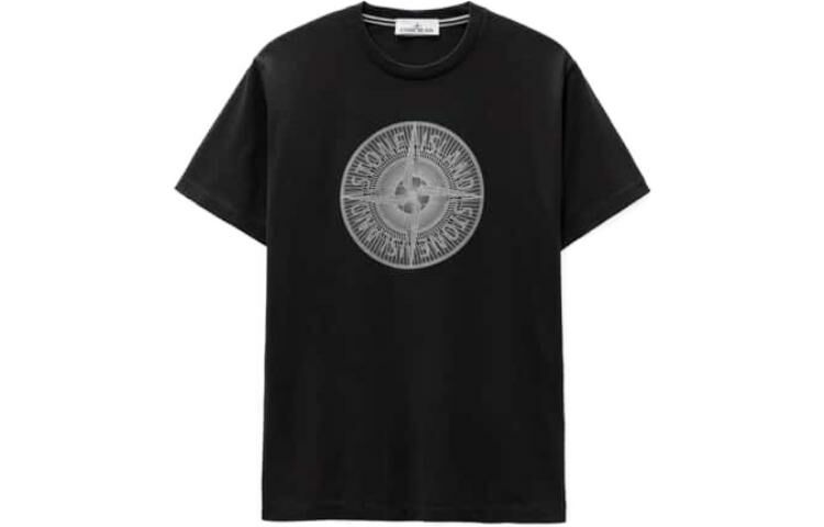 【代購】STONE ISLAND T-Shirt Men's Black