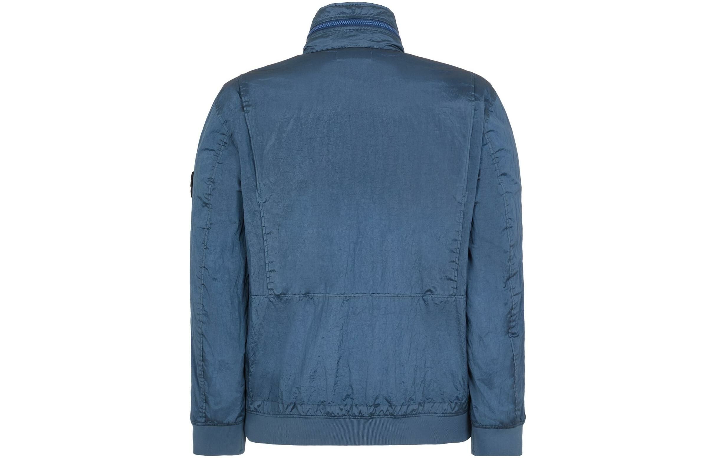 【代購】STONE ISLAND Logo Patch Zipped Jacket