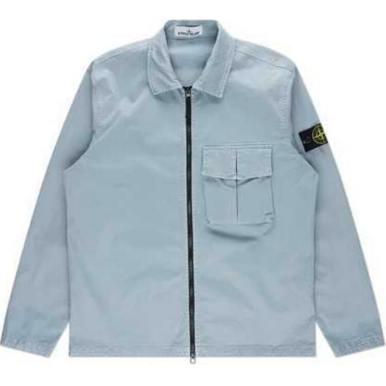 【代購】STONE ISLAND SS23 Jackets Coats Men's Light Blue