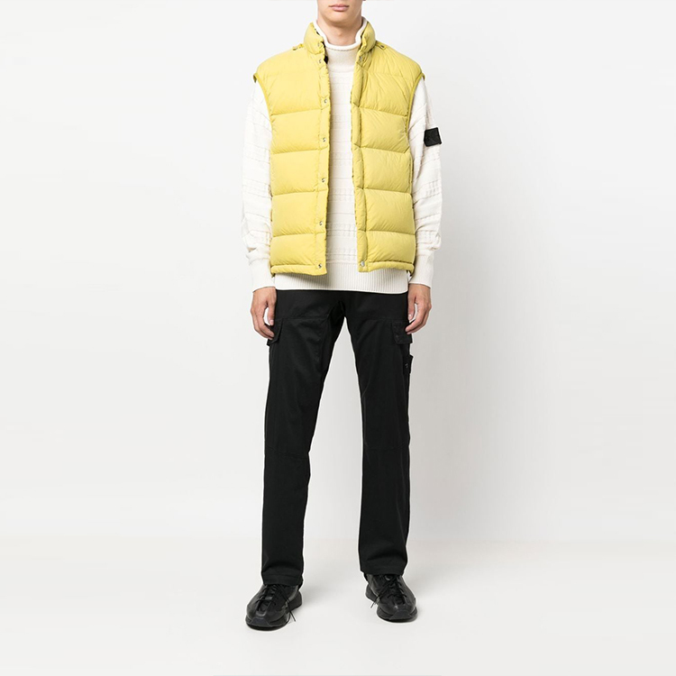 【代購】STONE ISLAND Vests Men Lemon Yellow