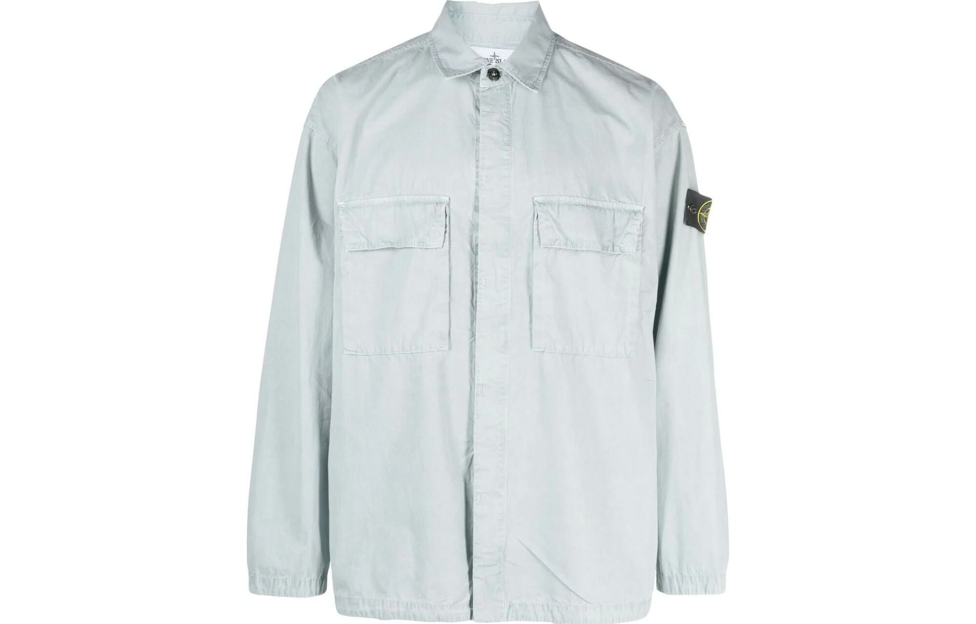 【代購】STONE ISLAND Shirt Men's Light Blue