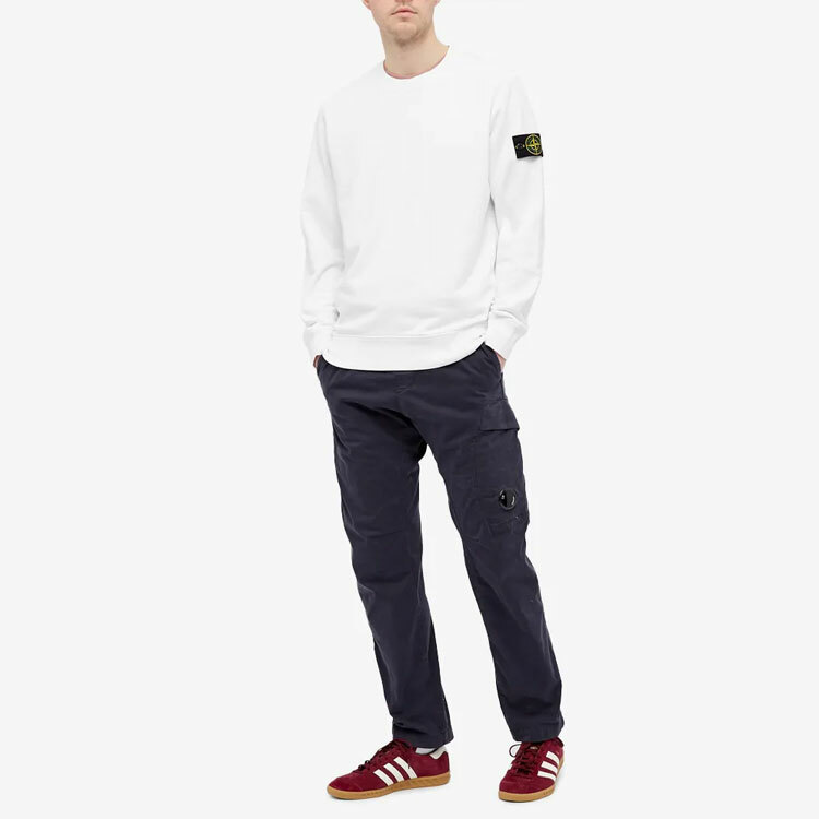 【代購】STONE ISLAND Sweatshirt Men's White