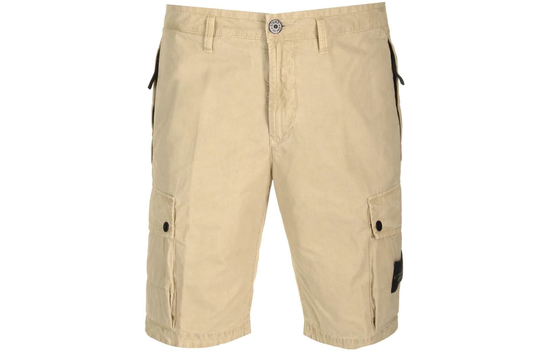 【代購】STONE ISLAND Compass Patch Bermuda Shorts
