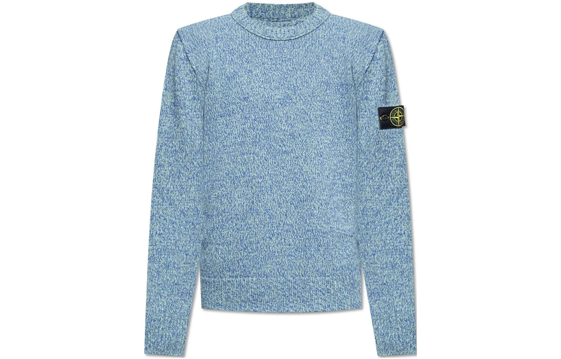 【代購】STONE ISLAND FW23 Sweater Men's Blue