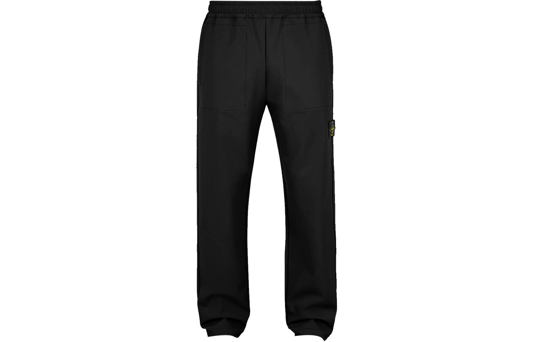 【代購】STONE ISLAND SS24 Casual Pants Men's Black