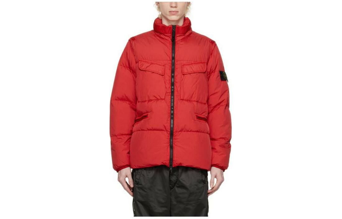 【代購】STONE ISLAND Down Jacket Men's Red