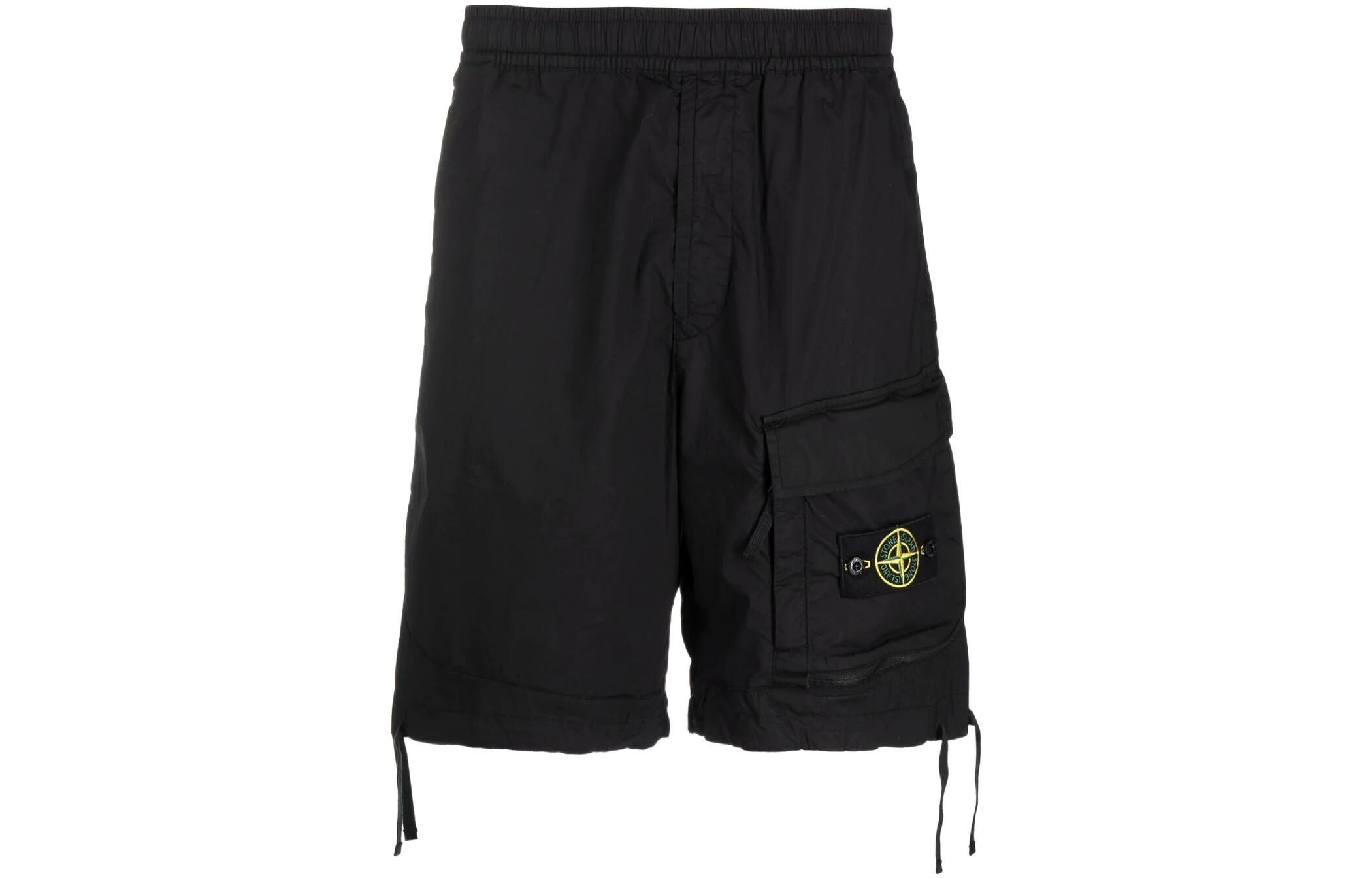 【代購】STONE ISLAND SS22 Casual Shorts Men's Black