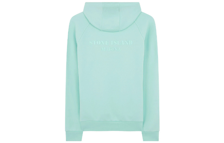 【代購】STONE ISLAND Sweatshirts Men Aqua Green