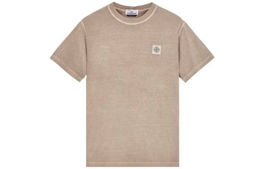【代購】STONE ISLAND T-Shirt Men's Umber