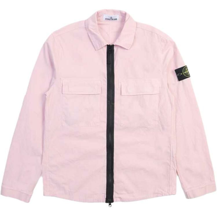 【代購】STONE ISLAND Compass-appliqué Ripstop Overshirt