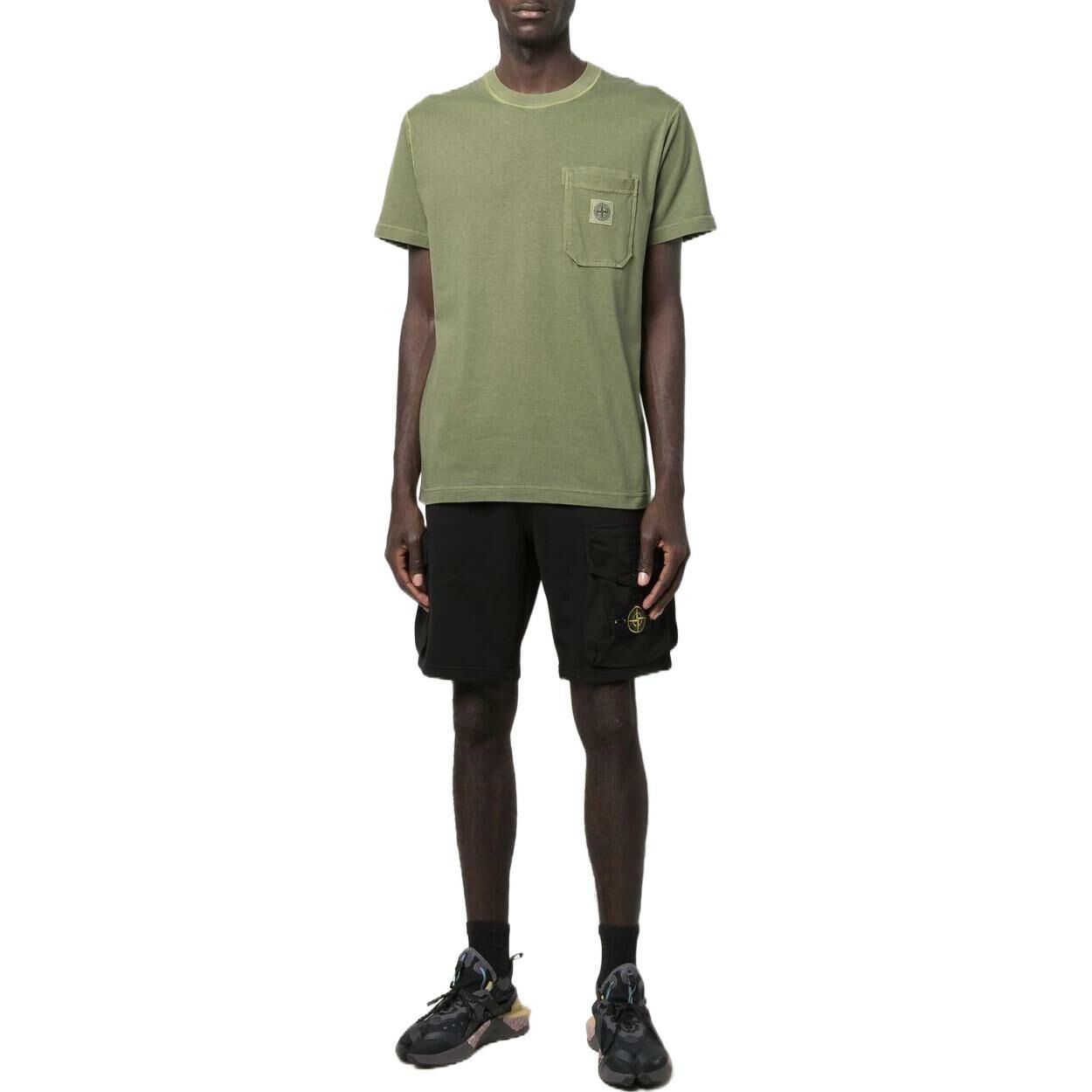 【代購】STONE ISLAND T-Shirts Men Green
