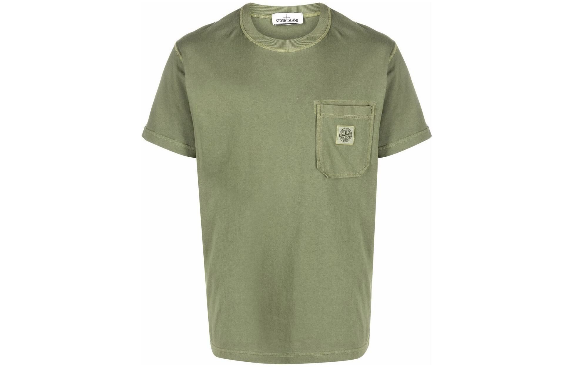 【代購】STONE ISLAND T-Shirts Men Green
