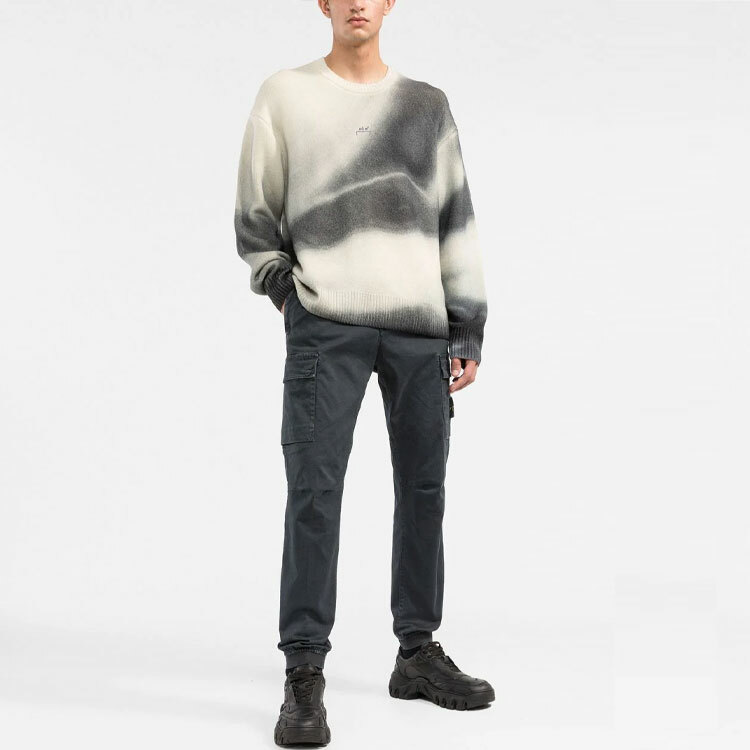 【代購】STONE ISLAND FW22 Casual Pants Men's Coal Gray