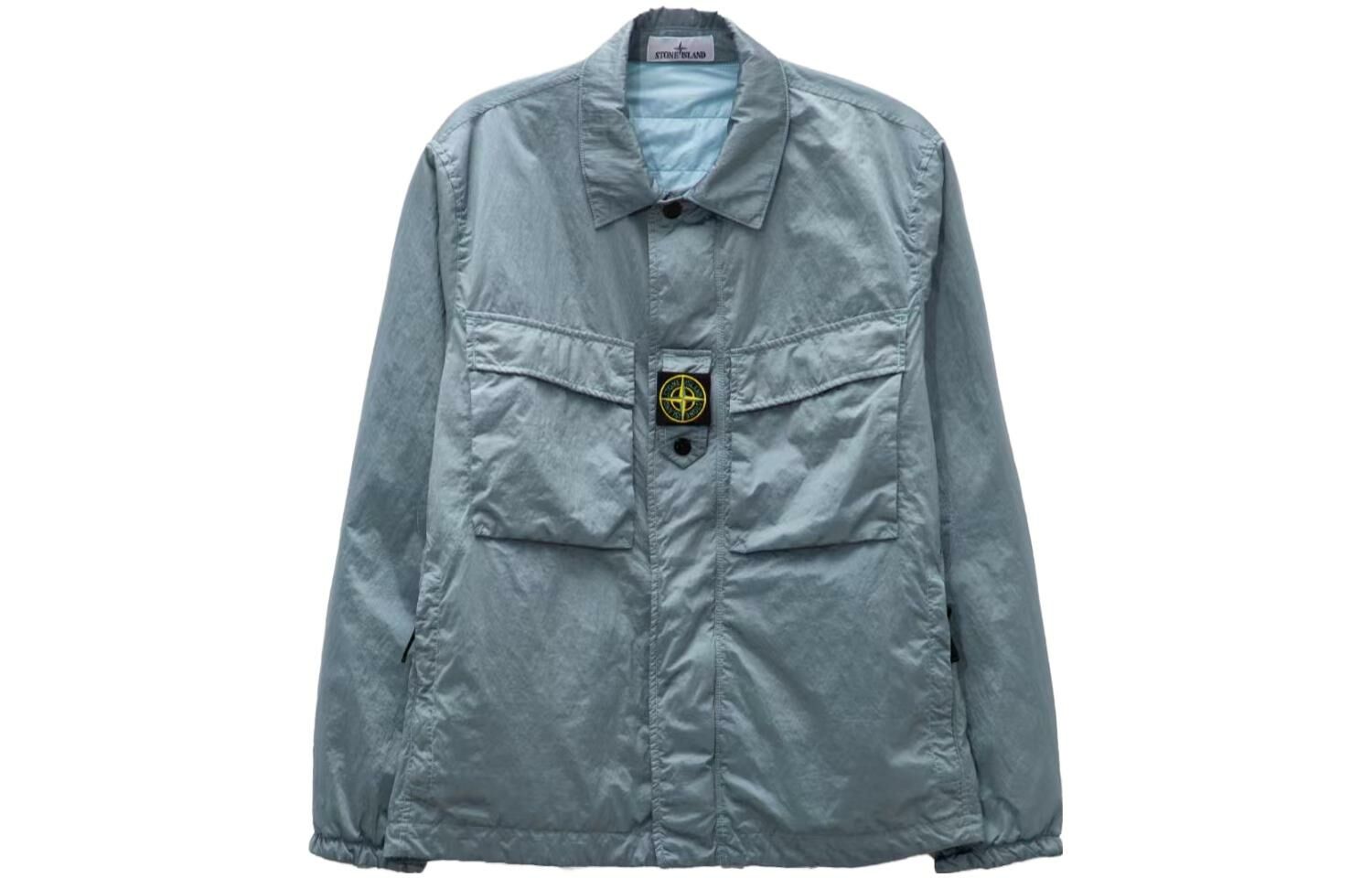 【代購】STONE ISLAND FW23 Men Light Jacket Blue