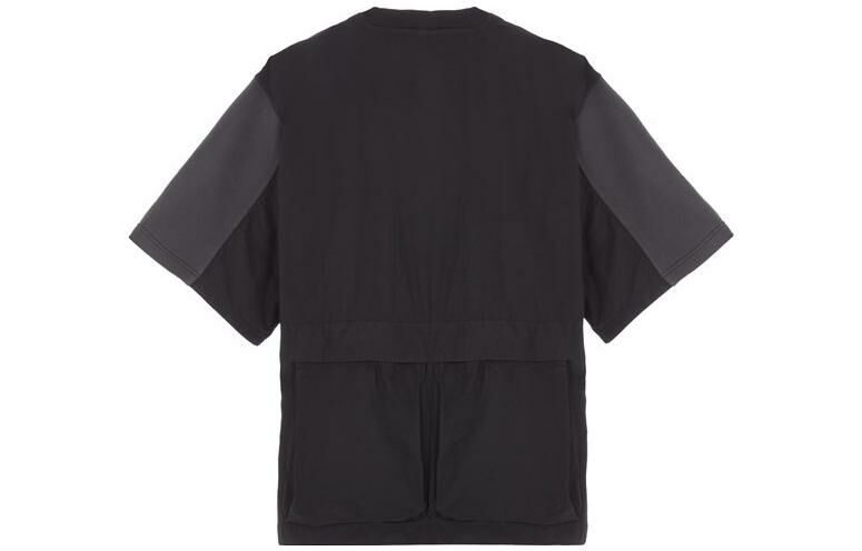 【代購】STONE ISLAND Mixed Fabric HYPE-TC Series SS23 Cleanfit T-Shirt Men's Charcoal Gray