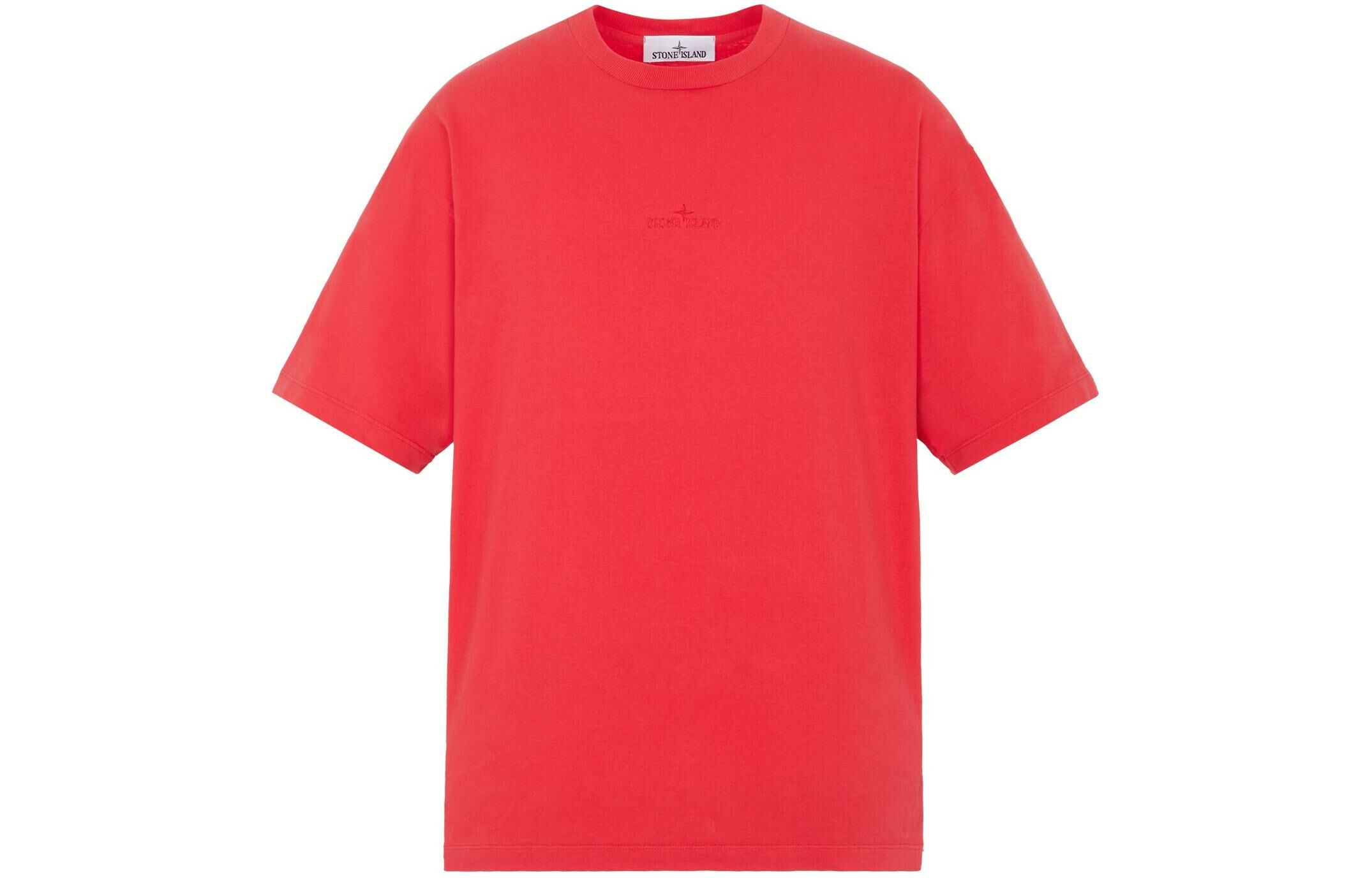 【代購】STONE ISLAND SS24 T-Shirt Unisex Red