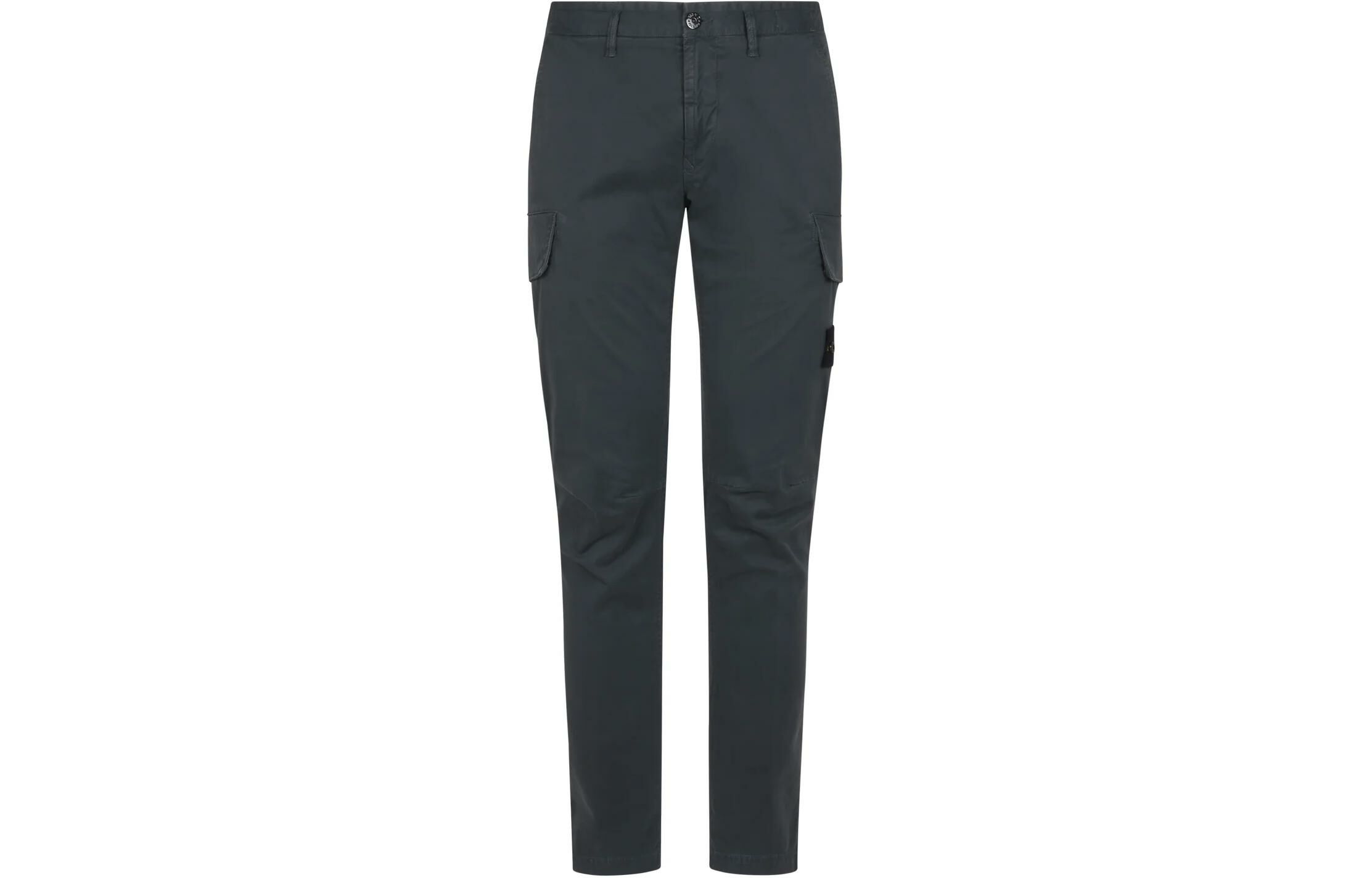 【代購】STONE ISLAND Mid-Rise Tapered Cargo Trousers