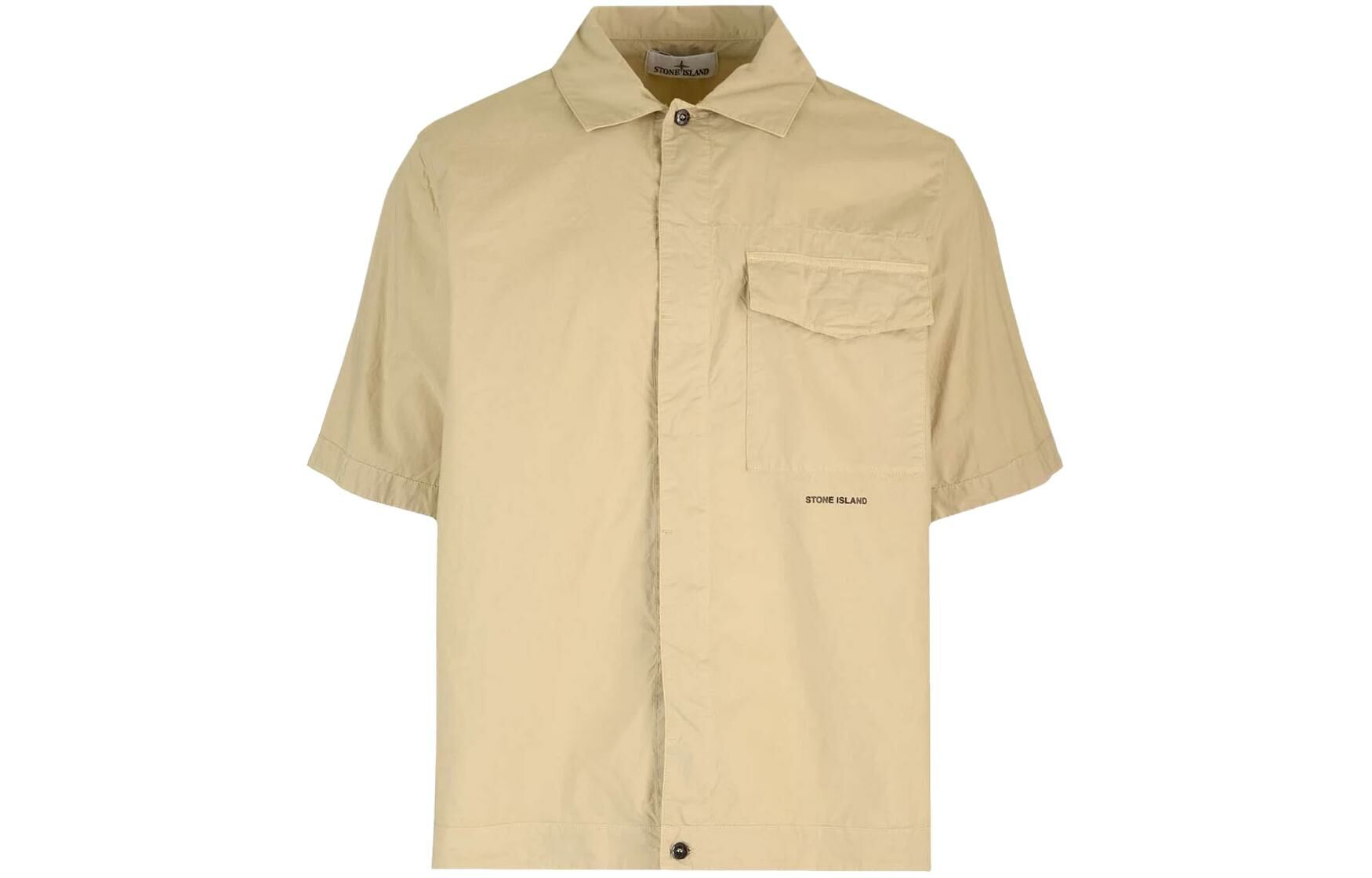 【代購】STONE ISLAND Short Sleeve Overshirt