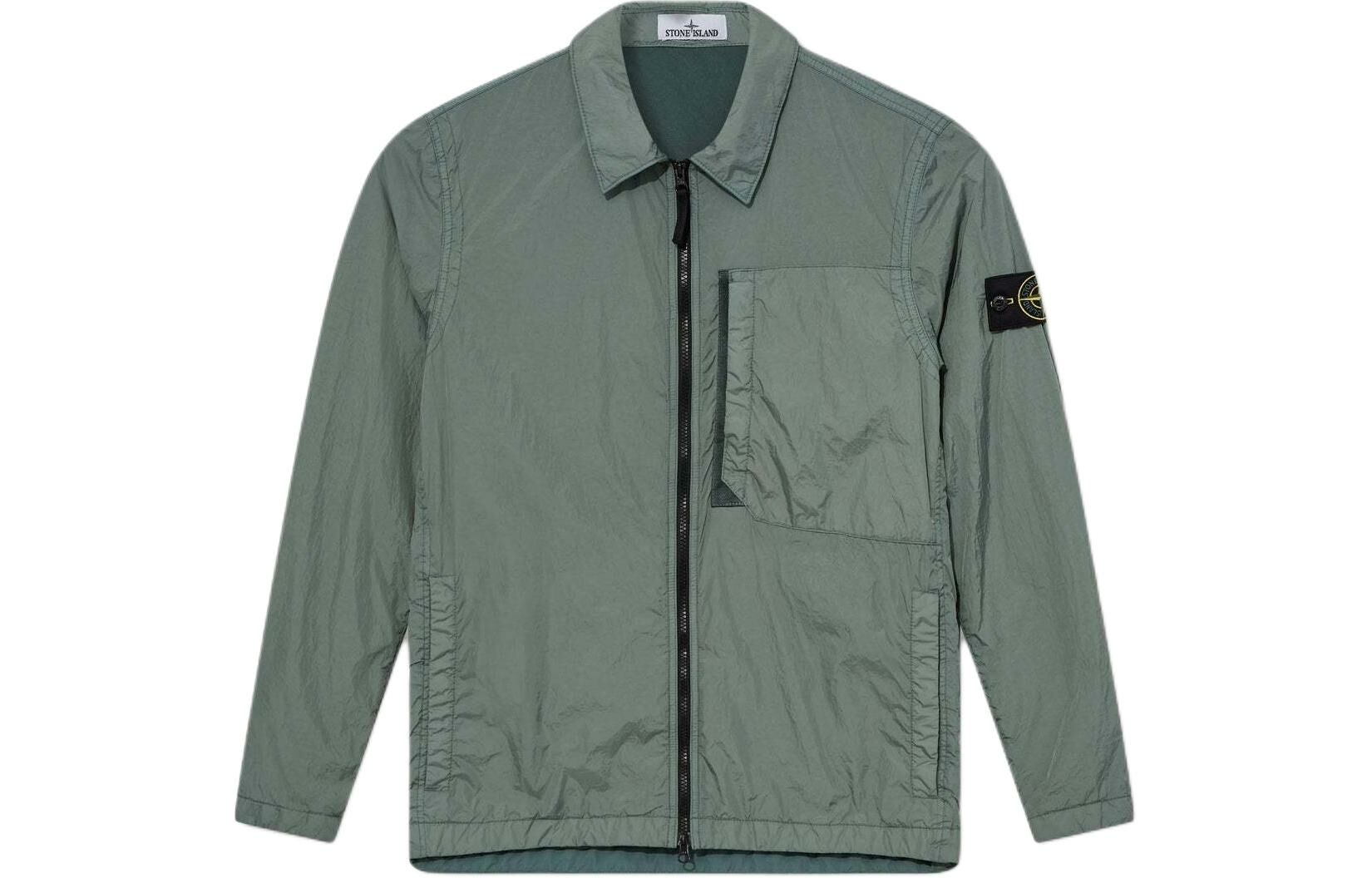 【代購】STONE ISLAND Jackets Coats Men's Sage Green