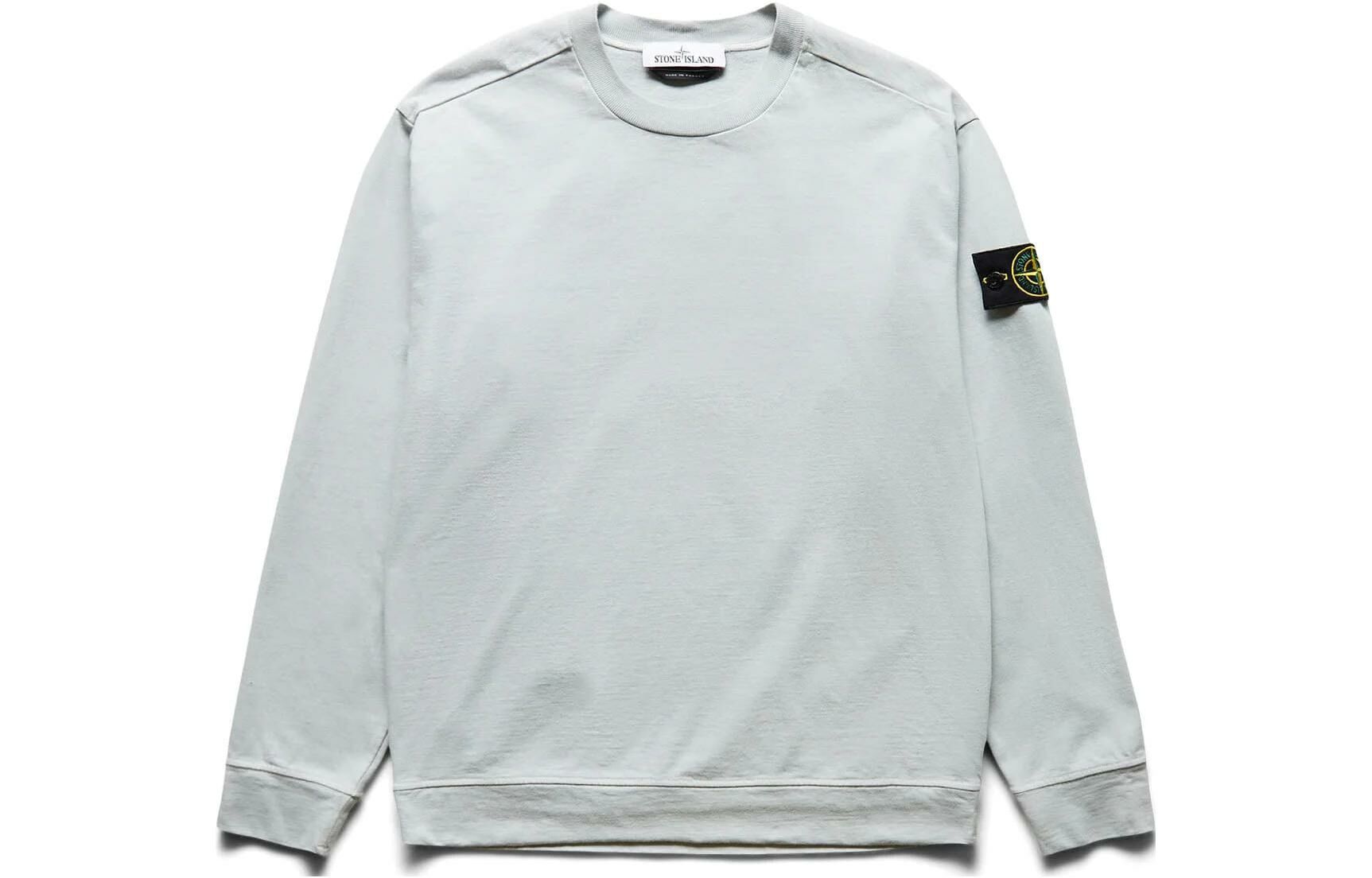 【代購】STONE ISLAND SS22 Sweatshirt Men's Dusty Gray