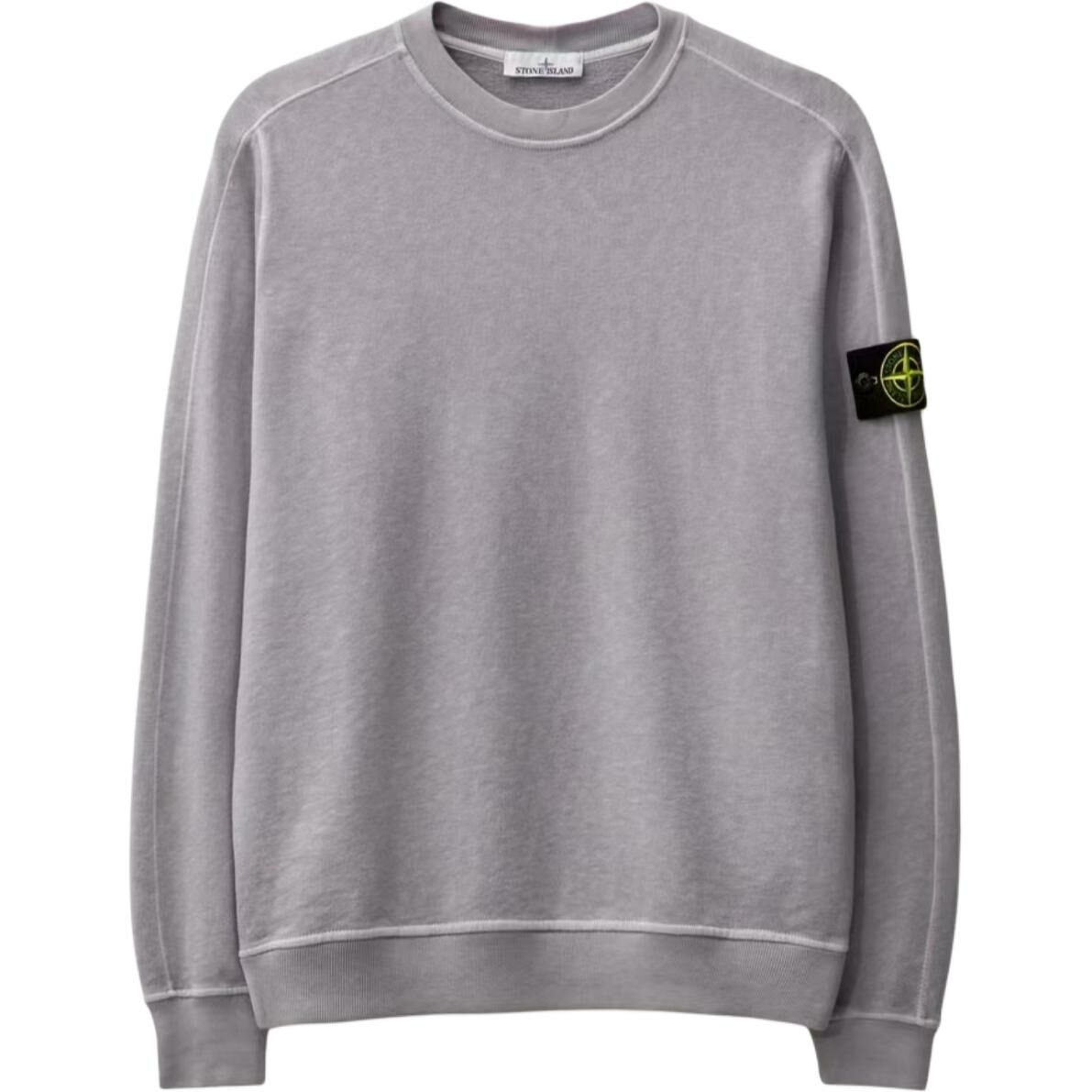 【代購】STONE ISLAND Logo Patch Crewneck Sweatshirt
