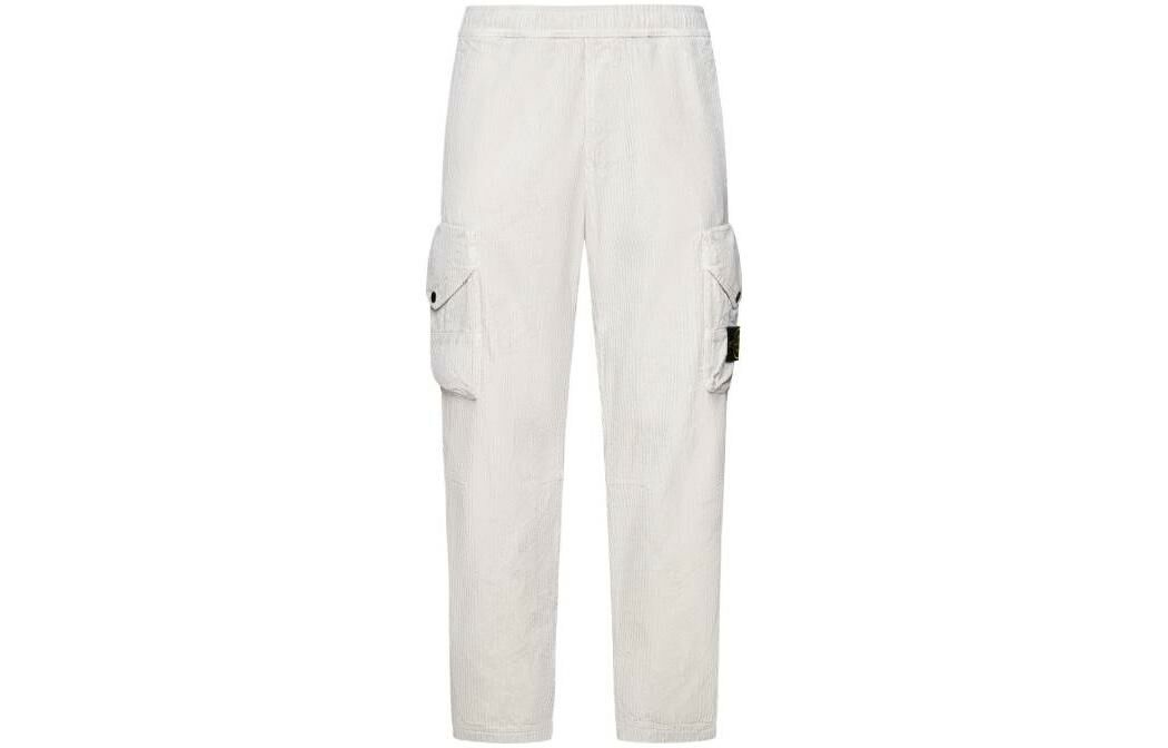 【代購】STONE ISLAND Corduroy Cargo Straight-Leg Trousers