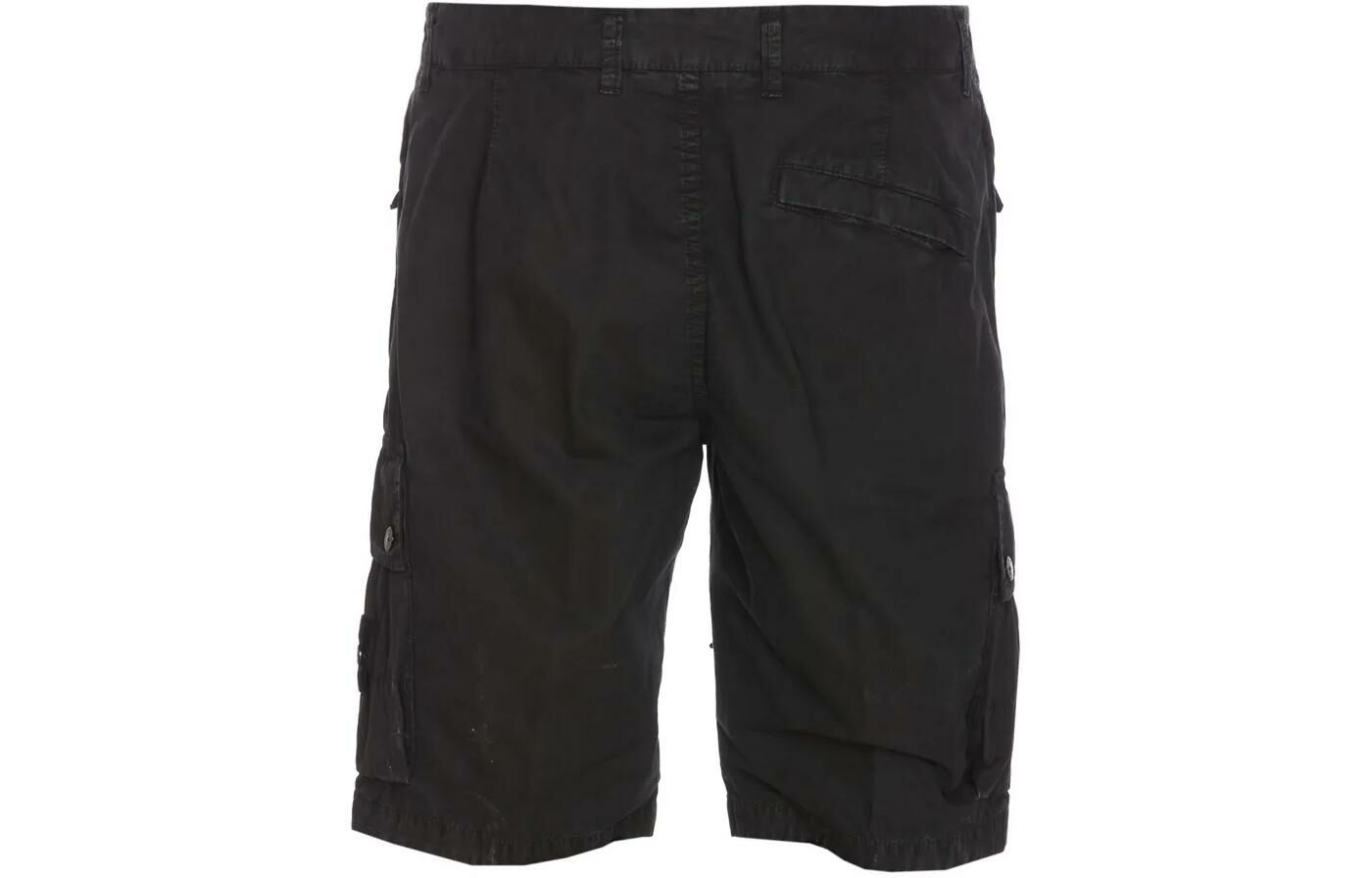 【代購】STONE ISLAND Logo Patch Knee-High Shorts