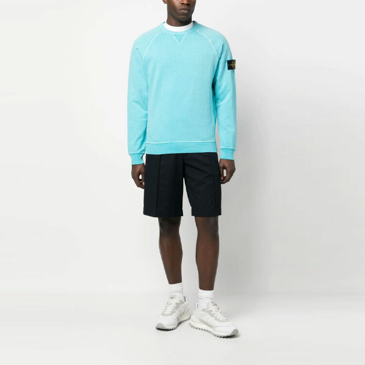 【代購】STONE ISLAND Sweatshirts Men Blue