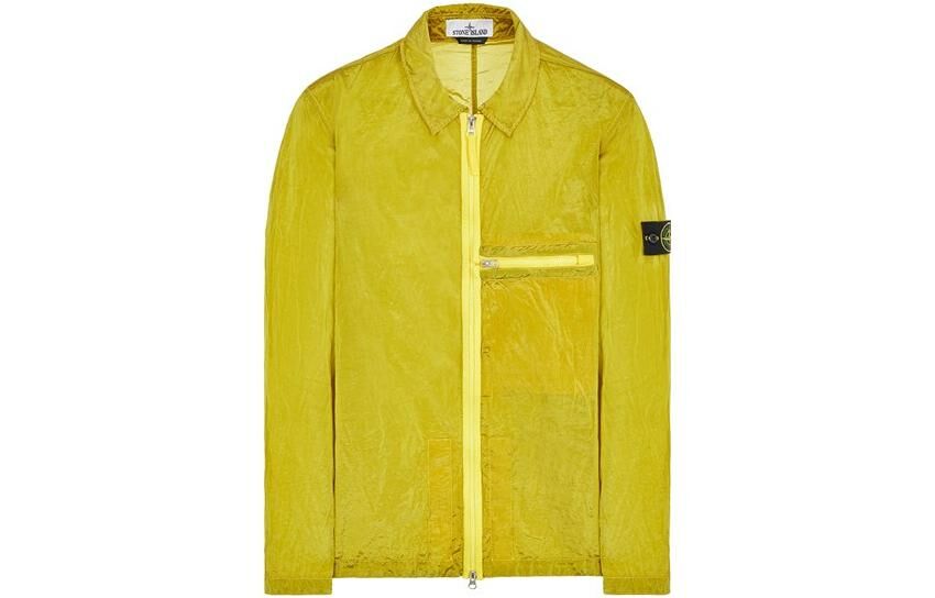【代購】STONE ISLAND Jacket Men's Yellow