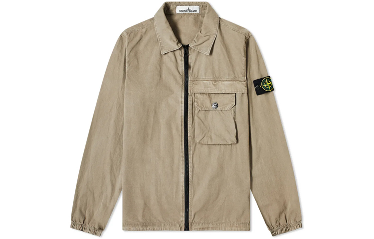 【代購】STONE ISLAND Jackets Men Khaki