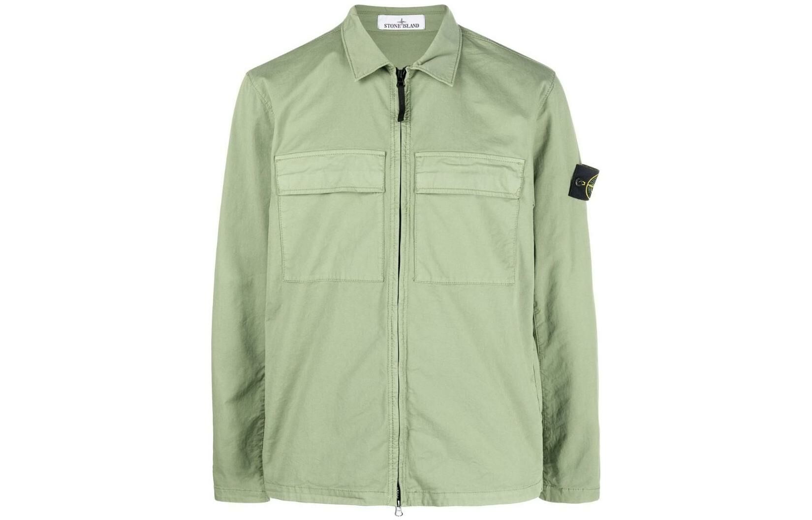 【代購】STONE ISLAND Jacket Men's Light Green