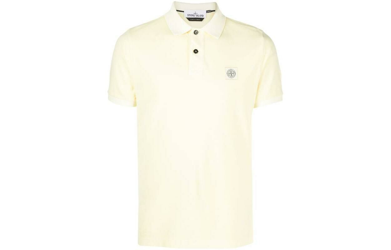 【代購】STONE ISLAND Polo Shirts Men Beige