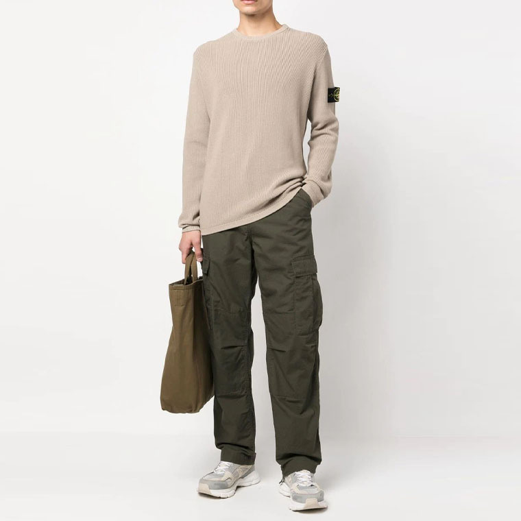 【代購】STONE ISLAND Sweaters Men Khaki