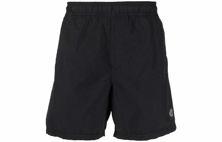 【代購】STONE ISLAND Compass-Patch Elasticated Waistband Swim Shorts