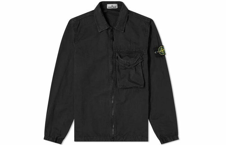 【代購】STONE ISLAND Jackets Coats Fall Men's Black