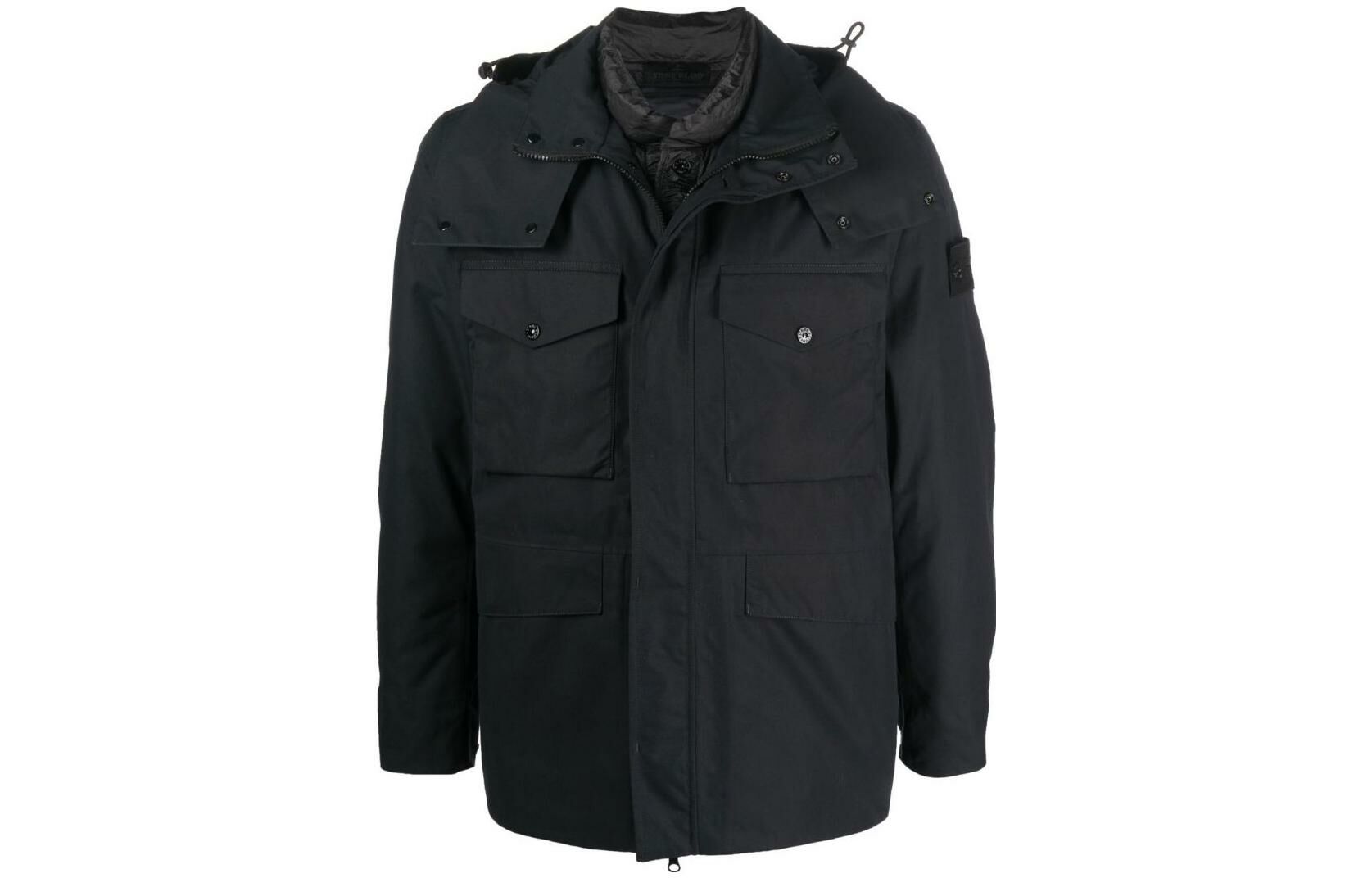 【代購】STONE ISLAND Jackets Men Black