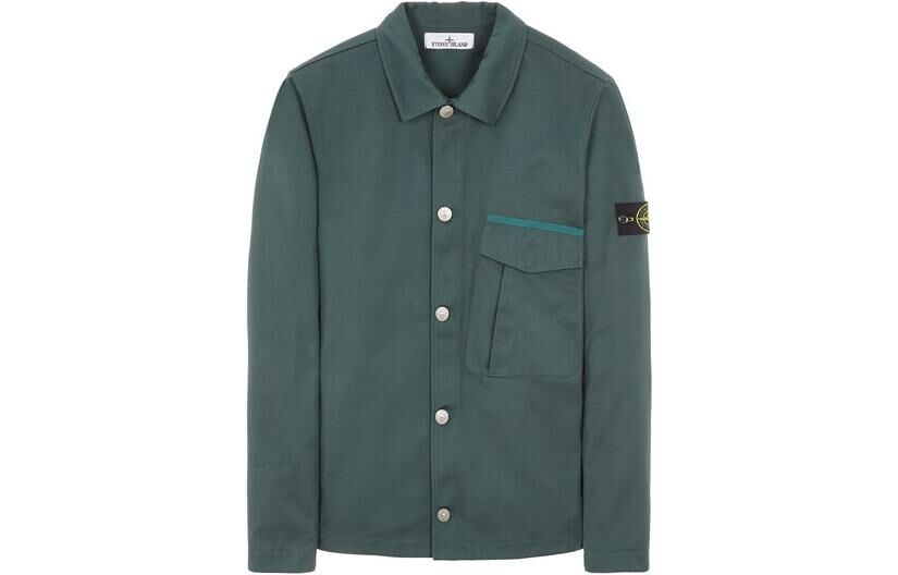 【代購】STONE ISLAND Jackets Men Dark Green