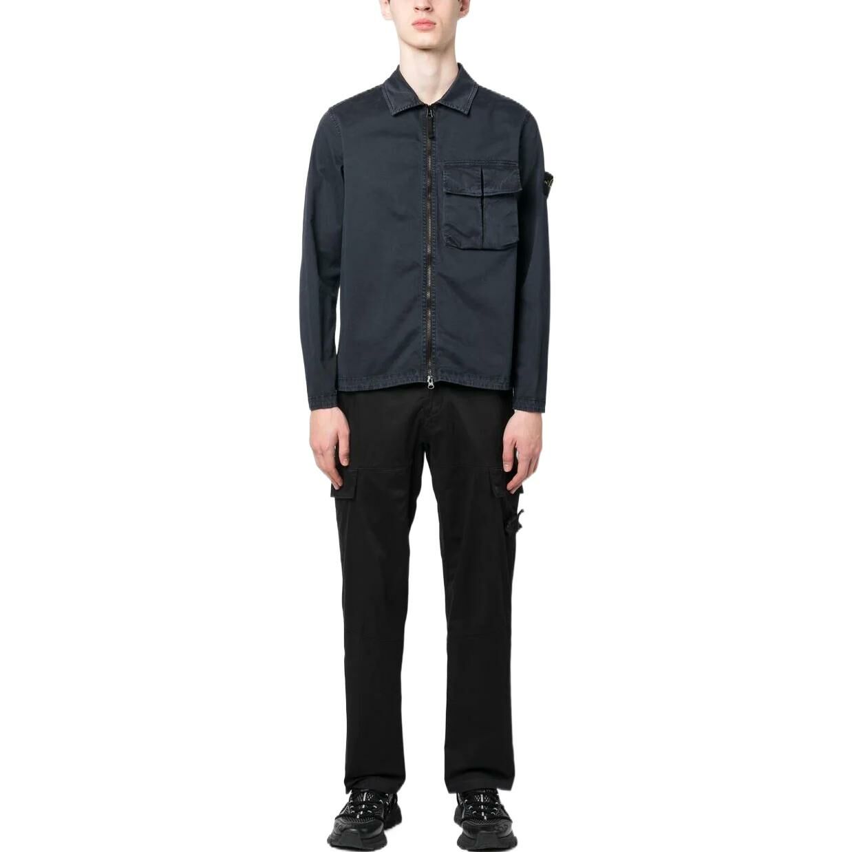 【代購】STONE ISLAND Jacket Men's Midnight Blue