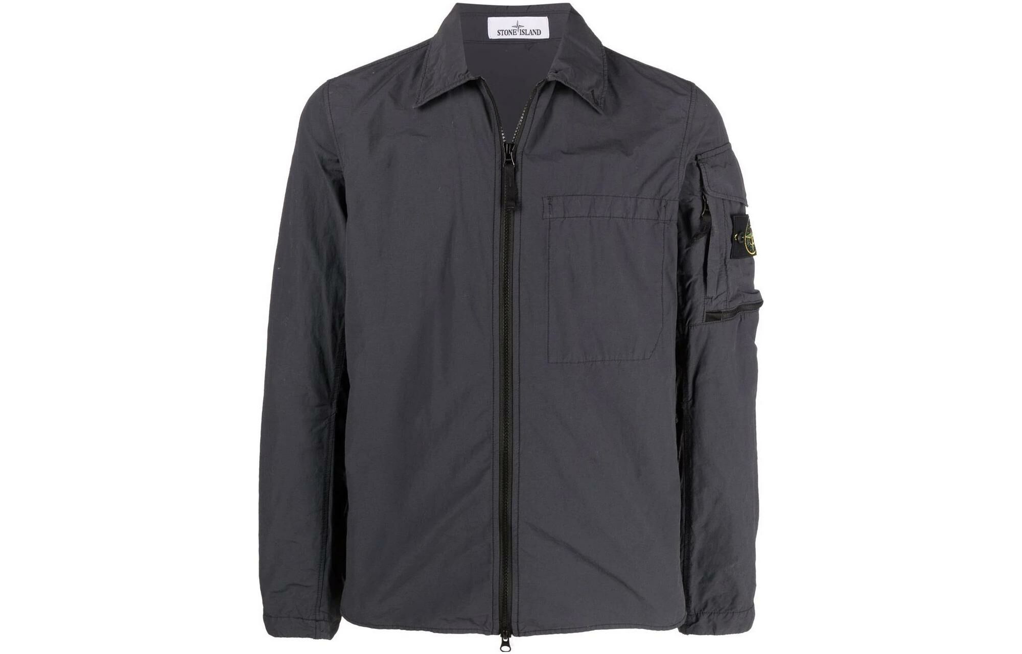 【代購】STONE ISLAND SS22 Jacket Men's Charcoal Black