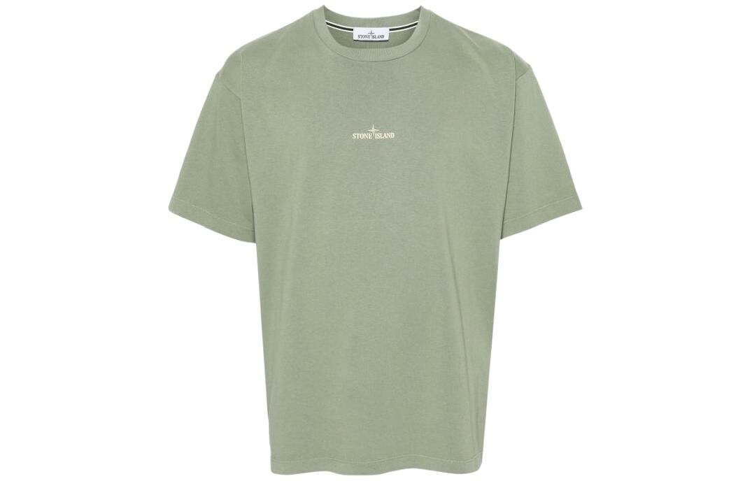 【代購】STONE ISLAND T-Shirt Men's Sage Green