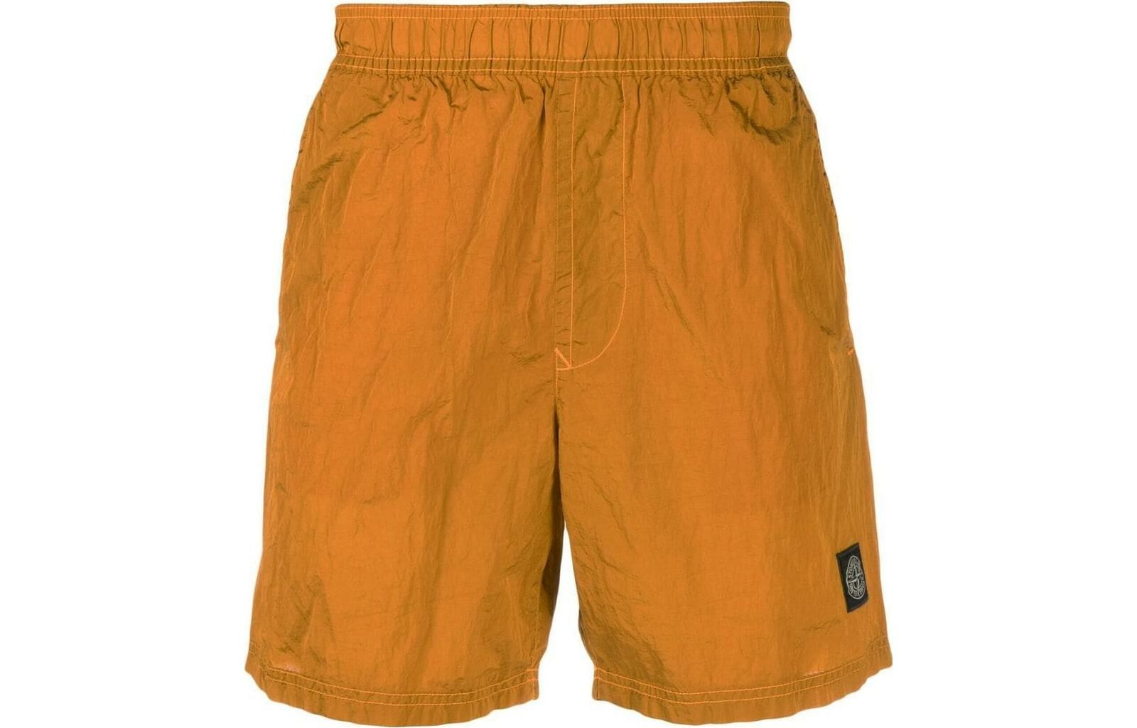 【代購】STONE ISLAND Elasticated-waist Swim Shorts