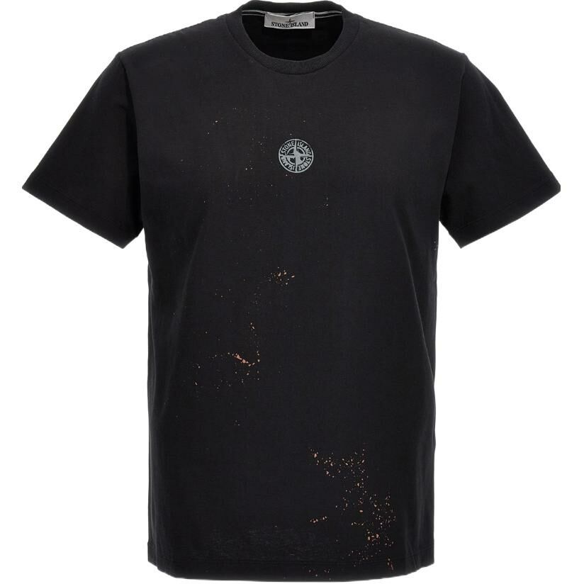 【代購】STONE ISLAND T-Shirts Men Black